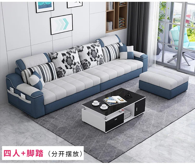 Designer Luxury Outdoor Sofa Relaxing Mid Century Nordic Sectional Living Room Sofas Couch Lazy Divano Lounge Suite Furniture