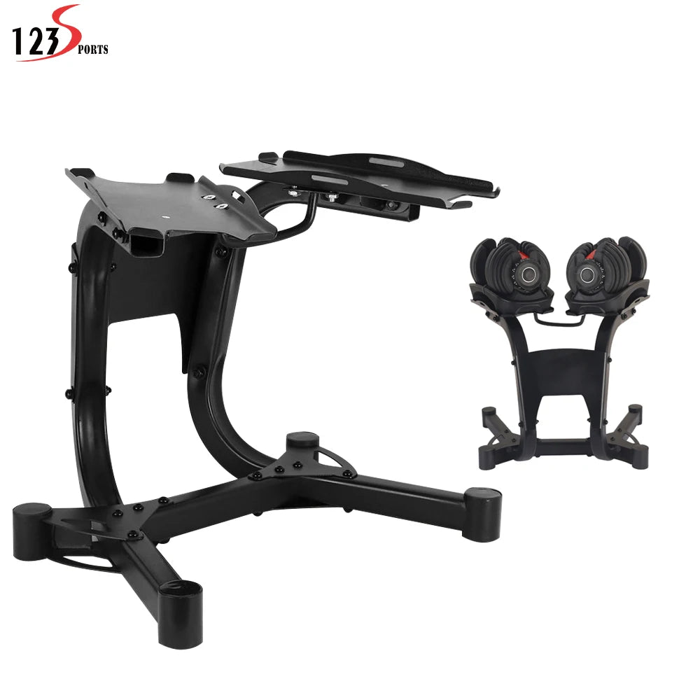 High Quality Portable and Foldable Save Space Adjustable Dumbbell Stand