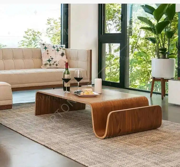 Console Corner Tea Design Side Center Coffee Table Wooden Dining Small Coffee Table Auxiliary Couchtisch Modern Furniture XY50BT