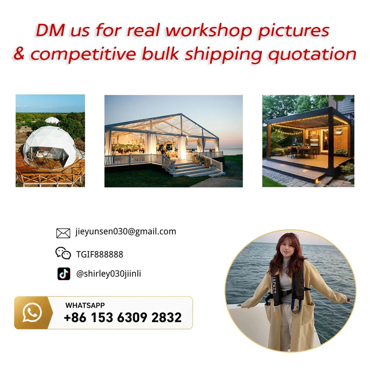 Factory Custom Aluminum Tent Waterproof Large Outdoor Event Wedding Exhibition Shelter PVC Marquee Tent Commercial Banquet Tent