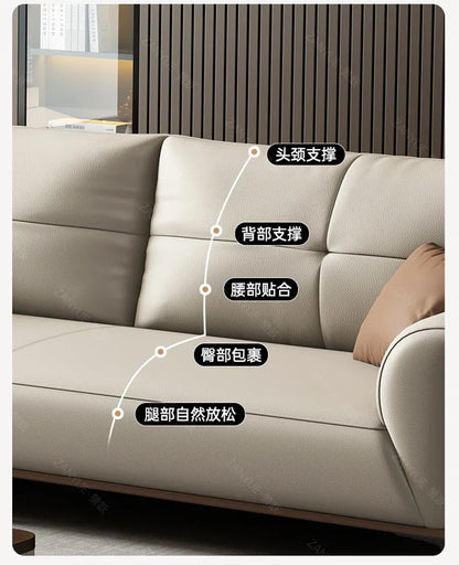 Designer Luxury Living Room Sofa Set Minimalist Beige Sectional Modern Nordic Sofas Puffs Double Canape Salon Home Furniture