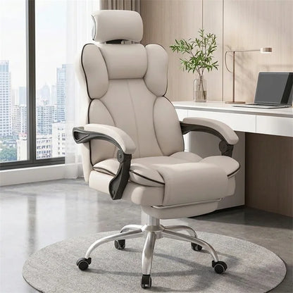 Ergonomic Nordic Gaming Chair Mobile Swivel Recliner Study Office Armchair Comfortable Home Lounge Computer Chair for Gamer Desk