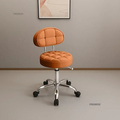 Backrest Pedicure Chair Barber Shop Pulley Hairdressing Chairs Lifting Manicure Stool Design Hair Salons Furniture Barber Chair