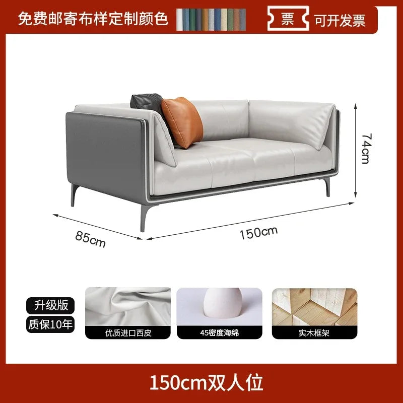 Minimalistic Elegant Sofa Nordic Style European L Shape Modern Lounge Sofas Living Room Modular Divani Da Soggiorno Furniture