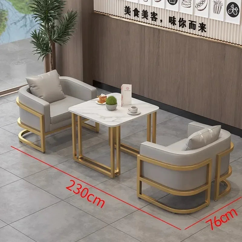 Linlamim Fabric Sofa Set Furniture Living Room Sofa Set with Desk and Stools / Big U Shape Cloth Couch Sofas for Home Furniture