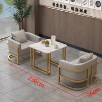 Linlamim Fabric Sofa Set Furniture Living Room Sofa Set with Desk and Stools / Big U Shape Cloth Couch Sofas for Home Furniture