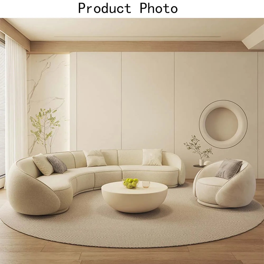 Hot-selling luxury sofa contemporary sofa set furniture modern living room curved sofa set