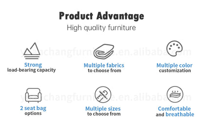 Vacuum Packaging Combination Sofa Luxury Living Room Baiyun Sofa Modular Compression Sofa Set Furniture