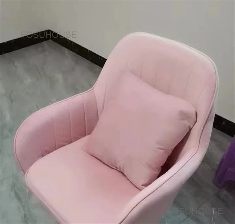 Fabric Office Chairs Family Comfortable Sedentary Armchair Lovely Bedroom Computer Chair Dormitory Swivel Chair Home Furniture