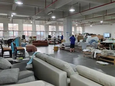 Teddy Fabric Swivel Accent Chair Single Sofa Chair with Upholstered One Back Pillow Armrest Rivets for Home Office Living Room