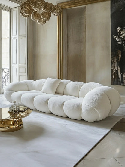 Italian Minimalist Sofa Villa Large Flat Floor Furniture High Luxury International Hall W9