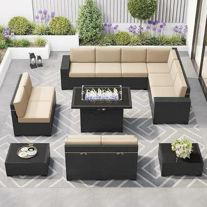 PatioLix 8 Piece Patio Furniture with 44