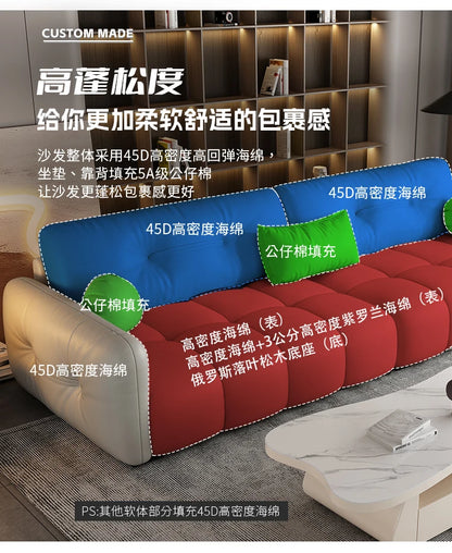 Nordic Luxury Modern Sofa Bedroom Large Cozy Floor Lazy Sofa Hotel Floor Daybed Lounge Woonkamer Banken Living Room Furniture