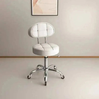 Big work stool hair cutting chair rotating lifting round stool pulley hair salon special beauty stool