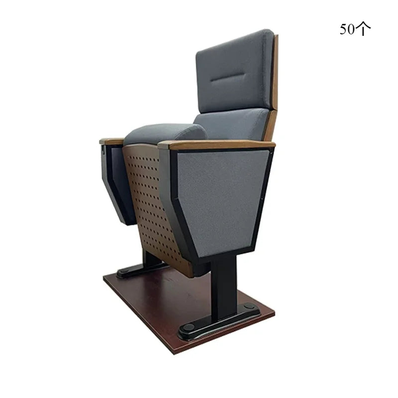 HT Classroom Academic Hall with Writing Board Row Chairs Multifunctional Concert Hall Lecture Hall Seats