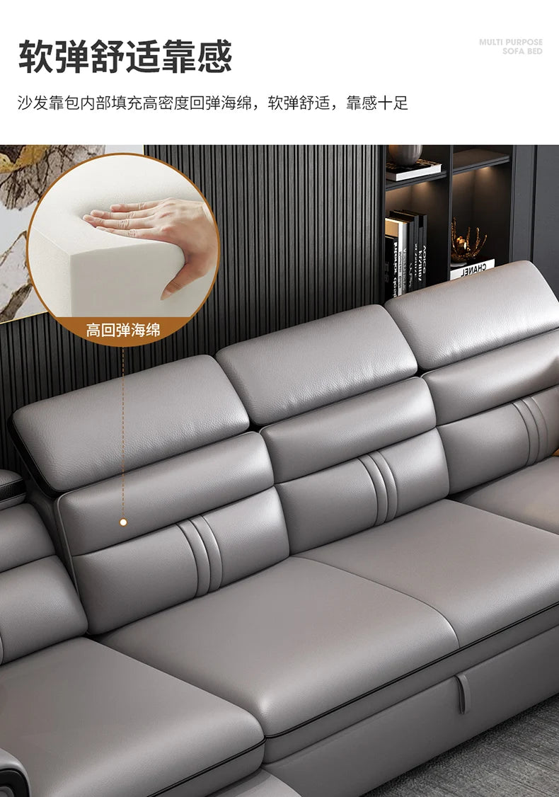 Longer Queen Living Room Sofas European Luxury Floor Folding Living Room Sofas Multifunctional Storage Sofas Camas Furnitures