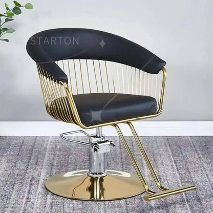 High end, stainless steel, dining chair, single sofa chair designer