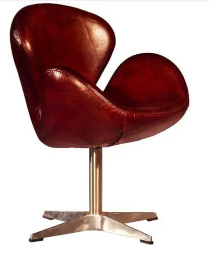 Home Furniture Aviation Vintage Leather Chair Swivel Aviator Bar Chair