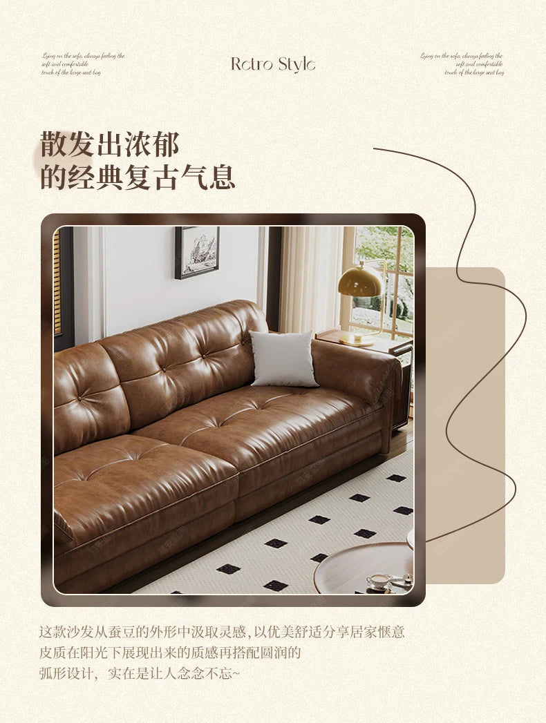 French leather Sofas Living Room family nordic minimalist Sofas luxury europe salas y sofas muebles economicos home Furniture