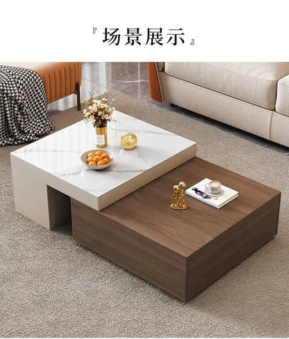Minimalist Beauty Coffee Tables Italian Rectangular Industrial Trendy Coffee Tables Nordic Classic Mesa De Centro Furniture