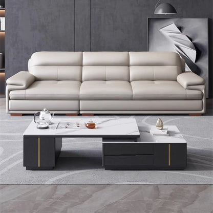 Real Minimalist Living Room Sofas Classic Sleeping Modern Lounge Sofa Leather Luxury Soft Couch Wohnzimmer Furniture For Home
