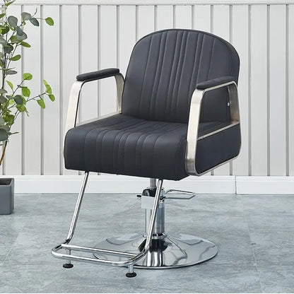 Creative Luxury Barber Chairs Modern Simple Style Minimalist Salon Chairs Space Saving Italian Friseurstuhl Salon Furniture