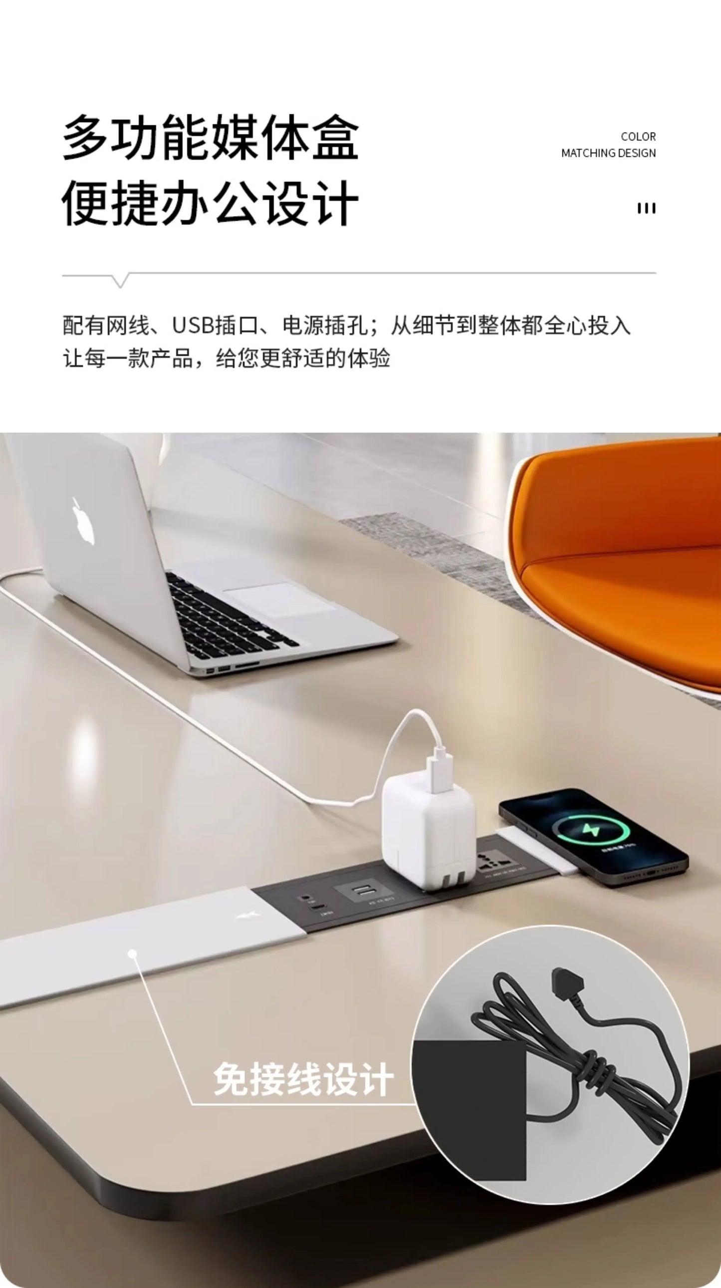 Luxury Home Office Desk Computer Gaming Shelves Folding Large Office Desk Executive Reception Mesas Escritorio Trendy Furniture