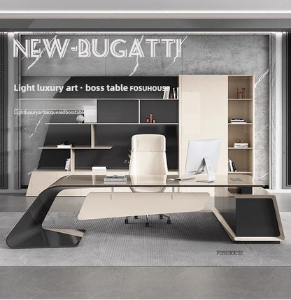 Minimalist Luxury Boss Office Desks Work Desk Corner Executive Table Home Study Desktop Computer Table for Office Furniture