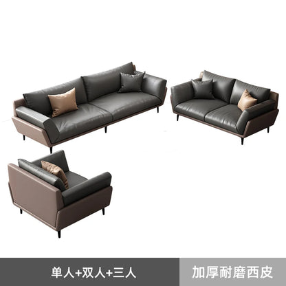 CP office sofa coffee table combination simple modern business rest reception