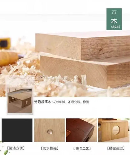 Homestay Leisure Coffee Tables Windowsill Living Room Multi-functional Low Coffee Tables Tea Wooden Furniture ChaJi MH40CJ