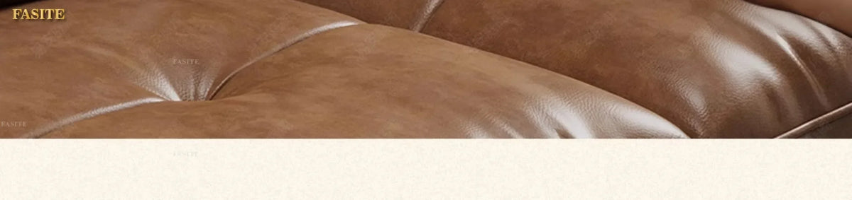 Portable Minimalist Brown Sleep Sofa Faux Leather Designer Loveseat   Sofa Couch Cloud  Living Room Furniture