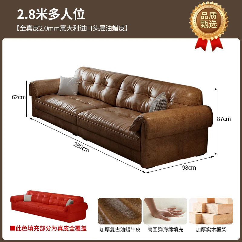 Leather Corner Living Room Sofas Armchair Minimalist Lazy Lounge Living Room Sofas Hallway Designer Muebles Postmodern Furniture