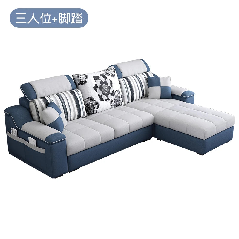 Designer Luxury Outdoor Sofa Relaxing Mid Century Nordic Sectional Living Room Sofas Couch Lazy Divano Lounge Suite Furniture