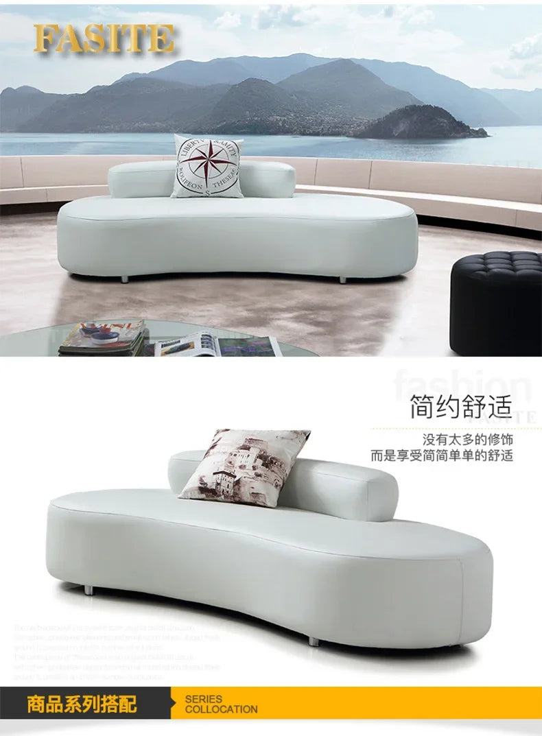 Coffee table combination, simple modern seating area, reception room, negotiation sofa, storefront sofa