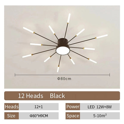 Creative LED Ceiling Lamp Modern Living Room Lights Nordic Home Decor Dining Bedroom Lighting Lustre Indoor Ceiling Pendant Lamp