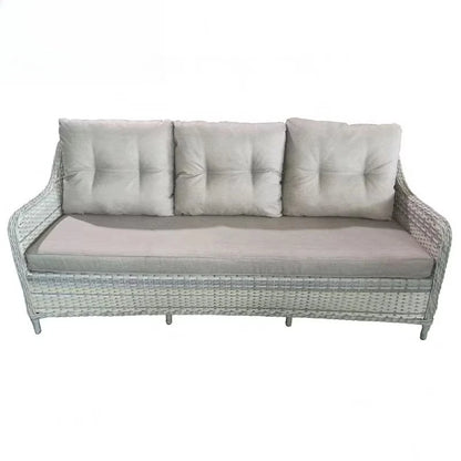 Hot SalesHigh Quality Luxury Fabric Rattan Wicker Sofa Set For Outdoor Garden Courtyard Home Bar Hotel Dining Plastic Garden Fur