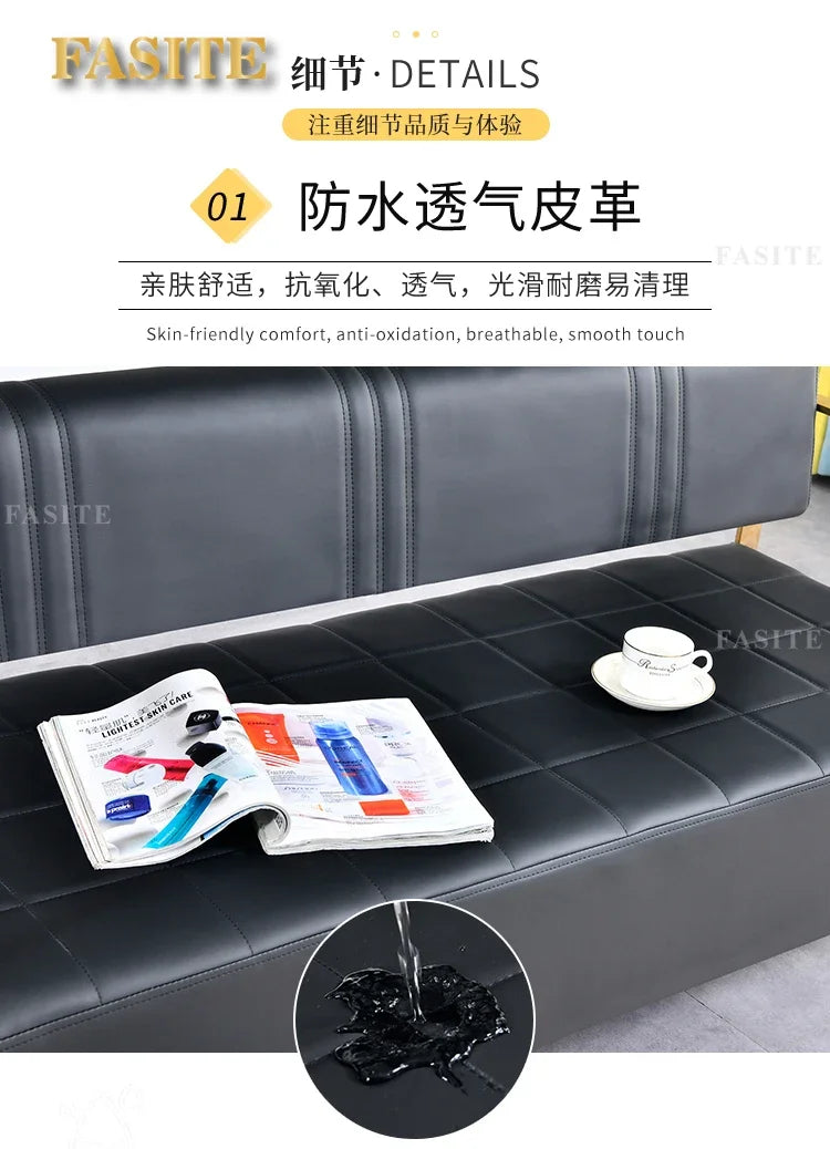 Same light luxury lounge chair, hair salon, nail salon, light luxury stainless steel sofa , lounge area