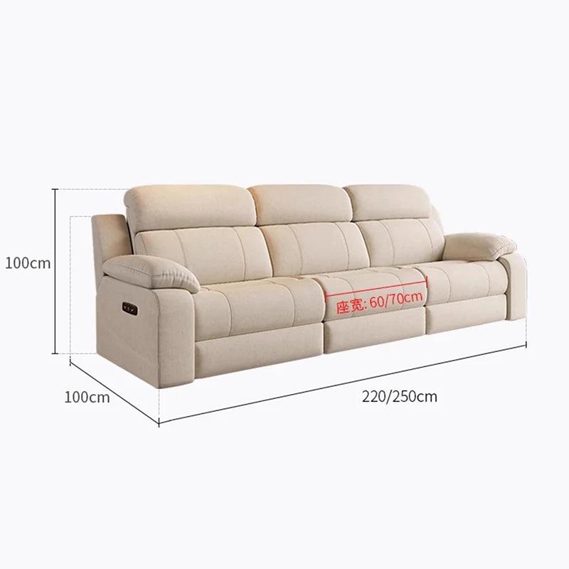 Italian Modern Sofas Fabric Armchairs Convertible Bedrooms Sofas Elegant Electric Muebles Para El Hogar Home Furniture
