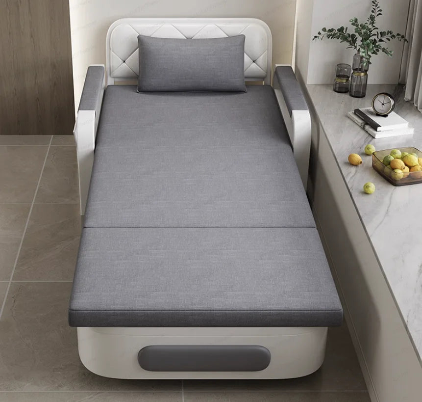 Bed Single Sofa Bed Folding Dual-purpose Small Apartment Internet Celebrity Technology Cloth Folding Bed Telescopic