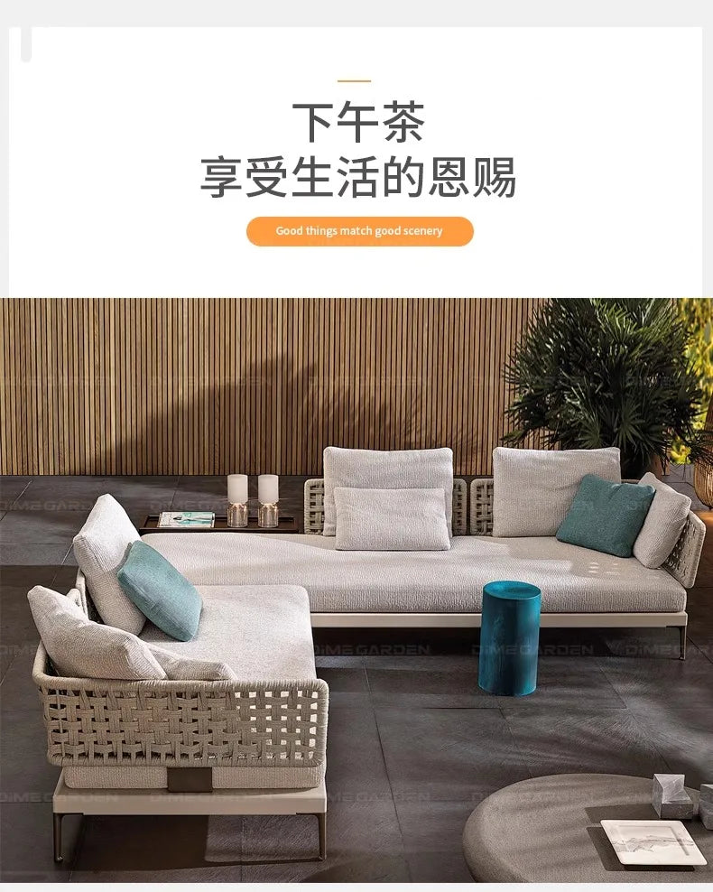 Minimalist Design Outdoor Sofas Personality Nordic Creative Garden Sofas Fashion Party Outdoor Furniture Gartenstuhl Lshysf