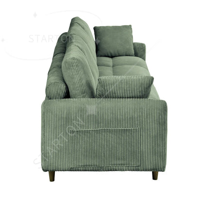 121" Modular Sectional Sofa Couch L Shaped Upholstered Sofa With Chaise Cushion Oversized 6 Seater Couches Sofas For Living Room