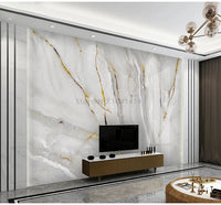 Custom Photo Wallpaper Modern Light Luxury Golden Marble Landscape Mural Background Wall Decor Living Room Bedroom Papier Peint