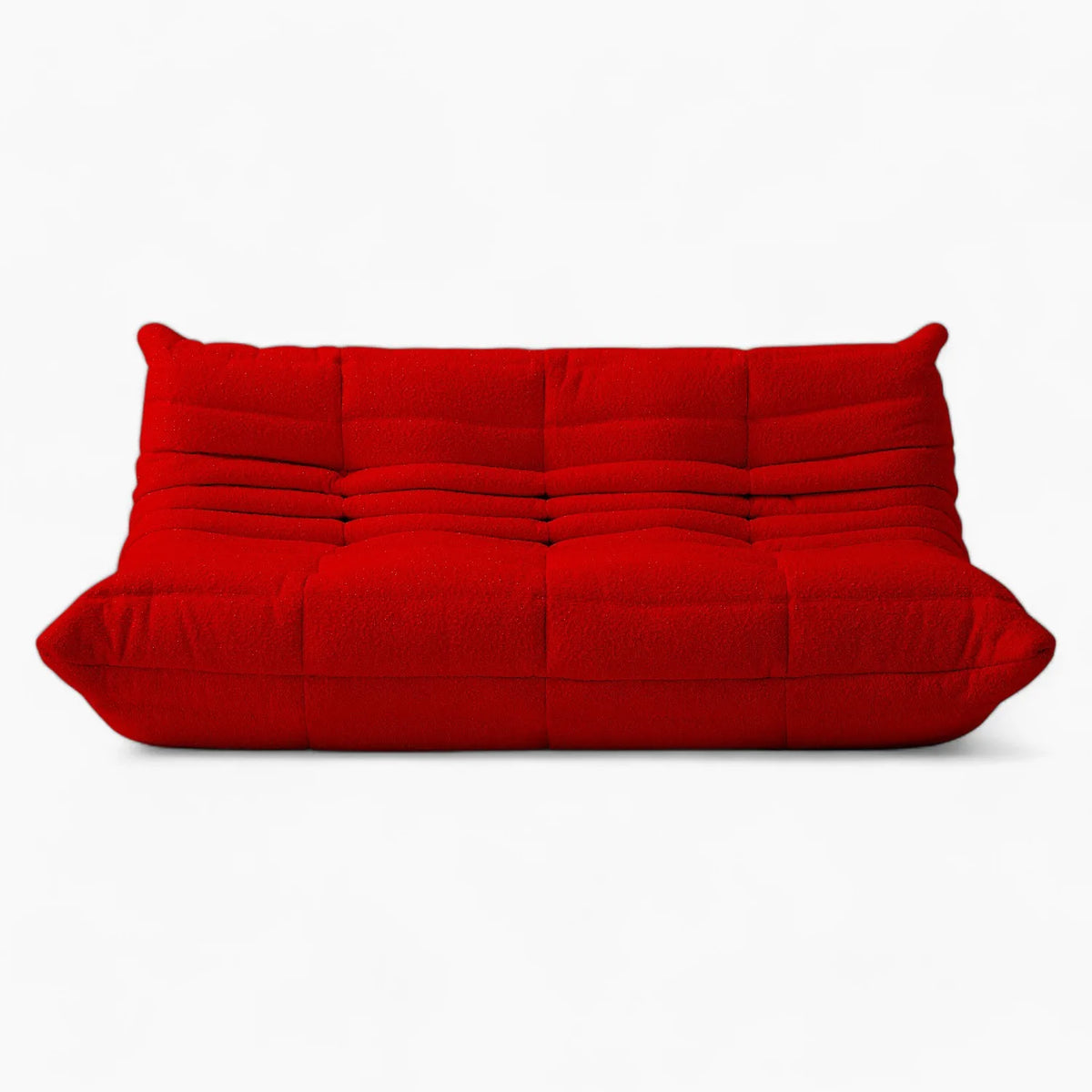 Caterpillar sofa togo modern living room balcony lounge lazy sofa available white lamb wool sofa