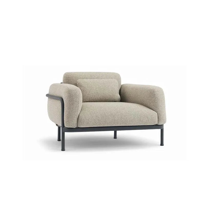 Nordic Outdoor Sofa Tea Table Combination Courtyard Terrace Garden Homestay Balcony Sunroom Leisure Outdoor Furniture