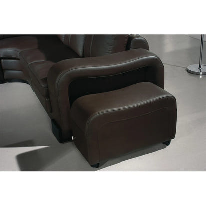 Elegant Furniture Living Room Seater Leather L Sectional Corner Armchair Sofas With Single Seat Chair