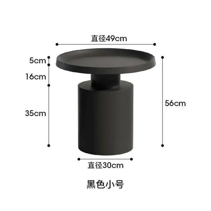 Set Round Table Nordic Center Modern Folding Metal Coffee Tables Storage Mesas Furniture GPF40XP