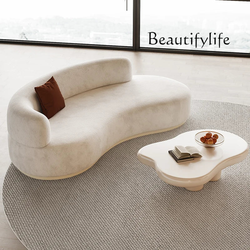 Cream Wind Aesthetics Sofas Lounge Luxury Gaming Lazy Nordic Modern Sofas Romantic Comfortable Adult Divano Balcony Furniture