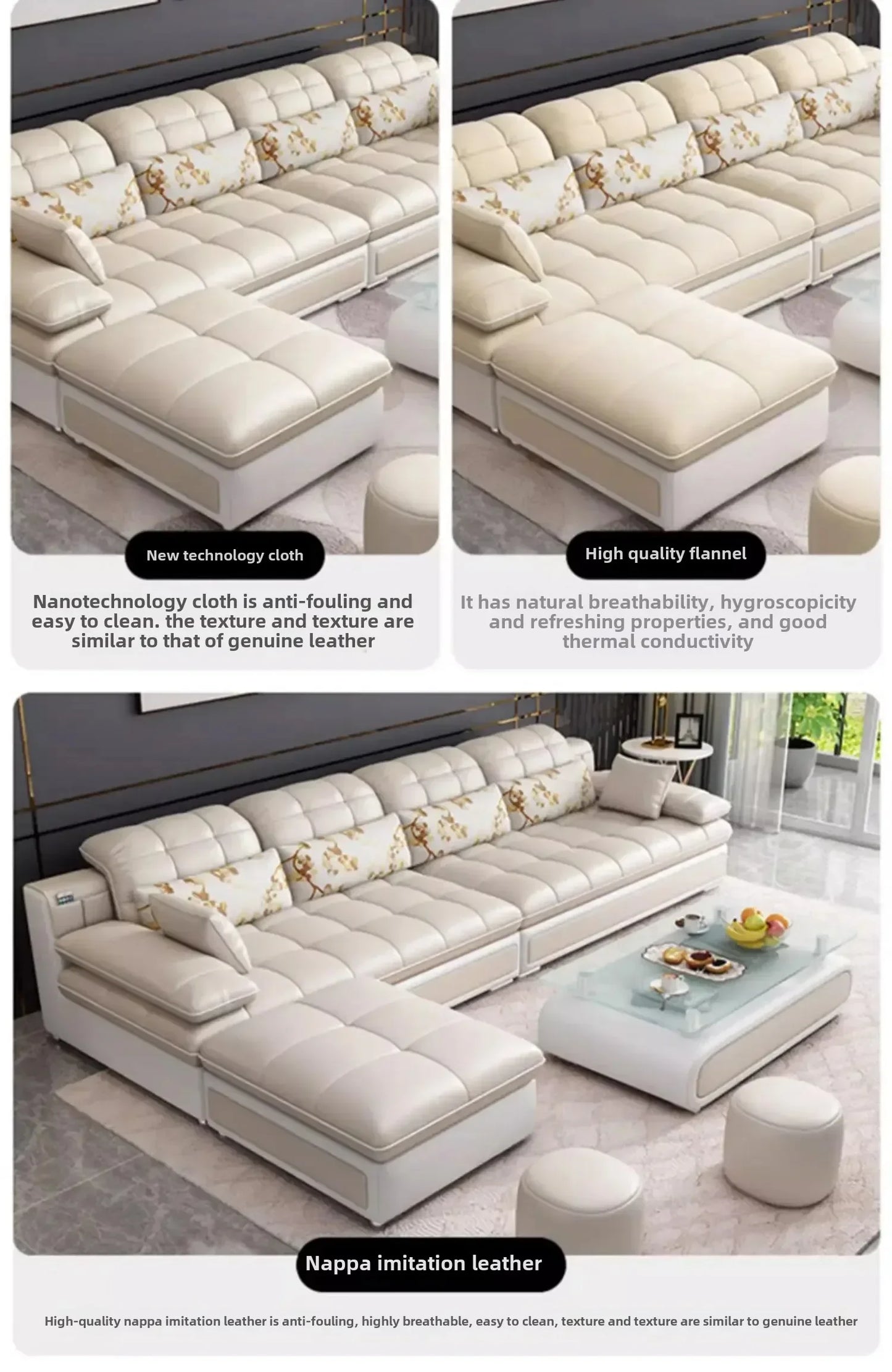 Corner Recliner Living Room Sofas Children Nordic Cloud Accent Modern Living Room Sofas Luxury Divano Postmodern Furniture