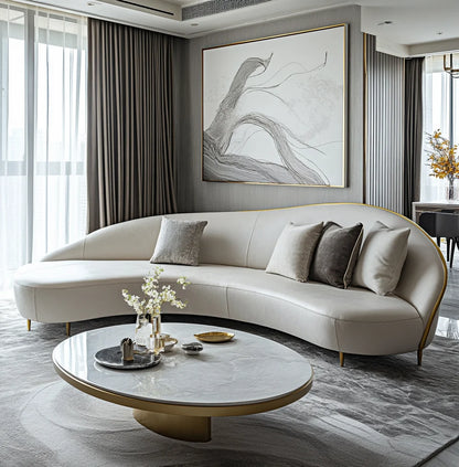 Luxury Modern Hotel Sofa Sets Genuine Leather Velvet Material for Hotel Lobby Furniture Living Rooms or Apartment Furniture