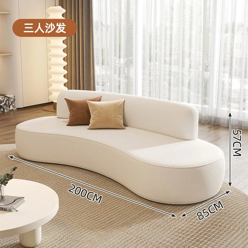 Modern Background Living Room Sofas Minimalist Sectional Apartment Office Sofas Elegant Relaxing Woonkamer Banken Furnitures
